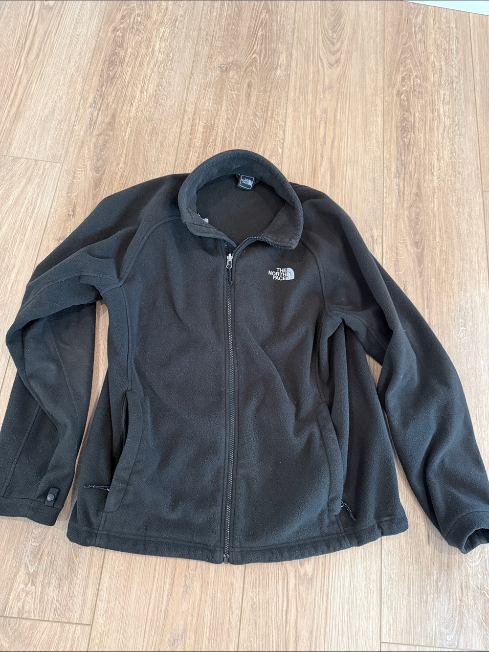 The North Face Black Full-Zip Fleece Jacket
